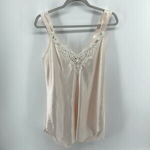 Vintage Innermost satin lace detail chemise lingerie nightgown sz M